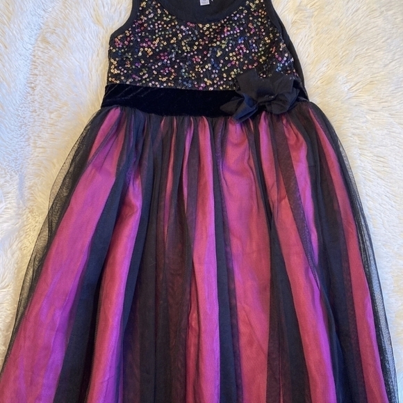 Sparkly Sequin Disney D-Signed Toule Dress Princess Size M - Picture 2 of 7